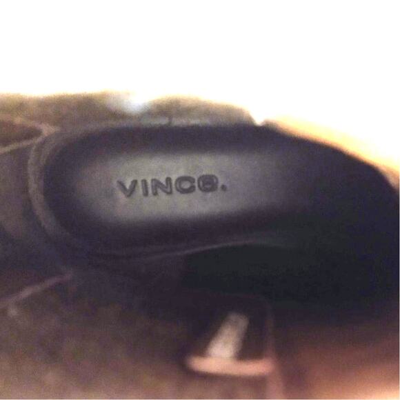 Vince Ryker Water Repellent Chelsea Boots Womens Size 6 Cacao Leather - Picture 10 of 16